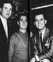 photo of Don Kirshner, Neil Sedaka, & Dick Clark