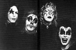 photo of Kiss in makeup